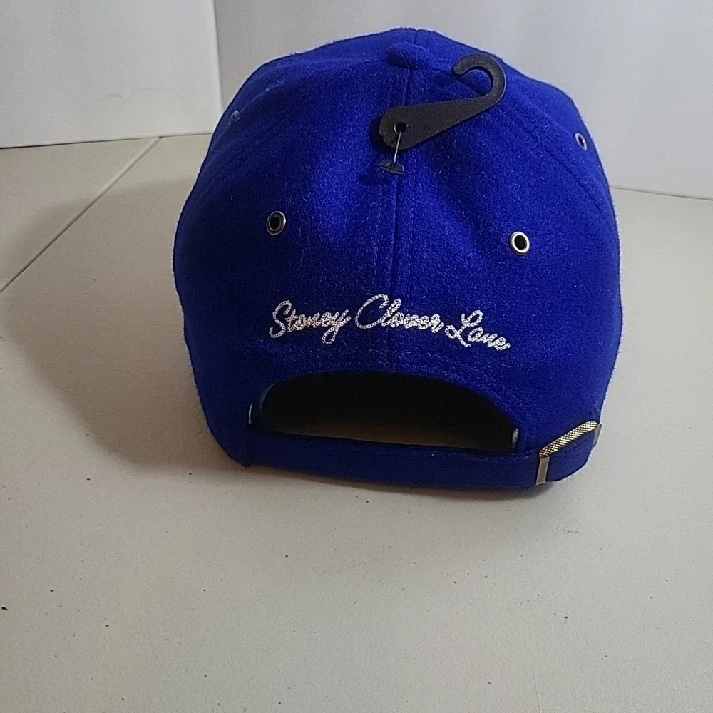 New York Giants Stoney Clover Lane Unisex New Era 47 Hat Blue Adjustable Cap